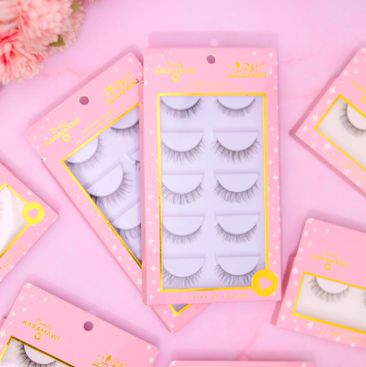 Lash Addicts 5 Pair Box (Set de 5 Pares de pestañas) Karamawi Beauty